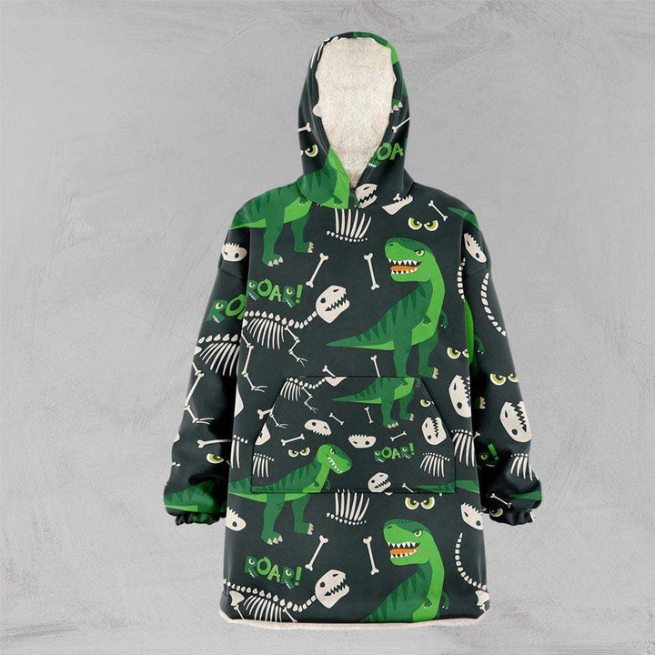 Dinosaur Roar Dinosaur Roar Oversized Floofy Hoodie