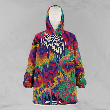 Drip City Oversized Floofy Hoodie-Drip City-Little Squiffy