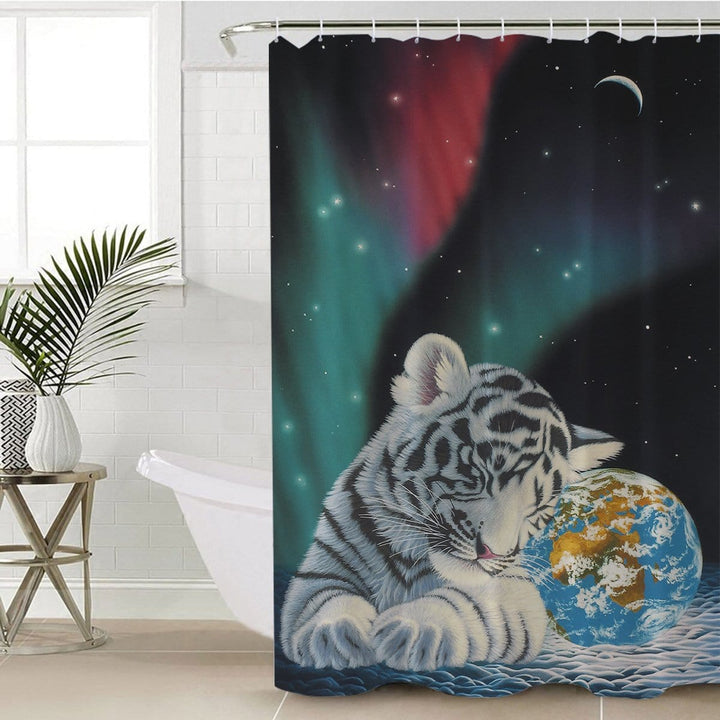 Schim Schimmel Earth Light Shower Curtain