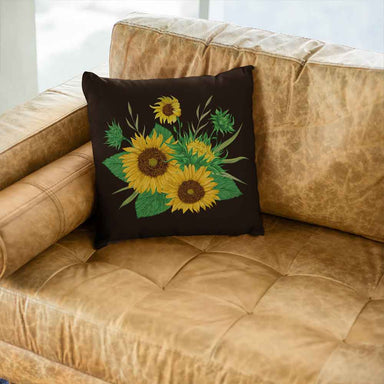 Farmhouse Sunflower Cushion Cover - On sale-On Sale-Little Squiffy