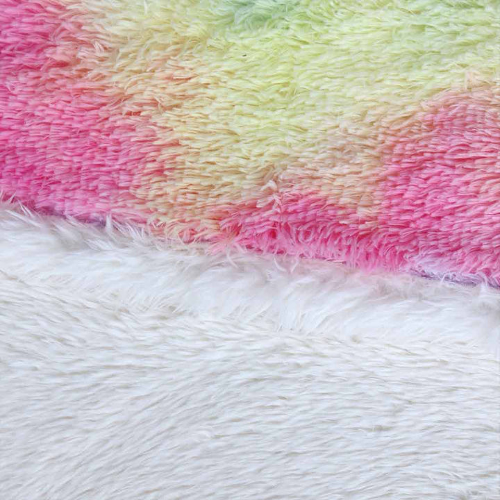 Little Squiffy Fluffy Rainbow Unicorn Premium Plush Sherpa