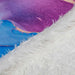 Marble Plush Sherpa Blankets Fuchsia Marble Blanket