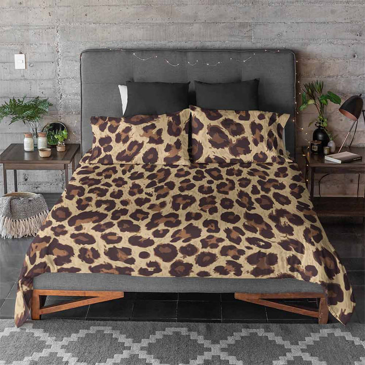 Funky Leopard Print Funky Leopard Print Quilt Cover Set