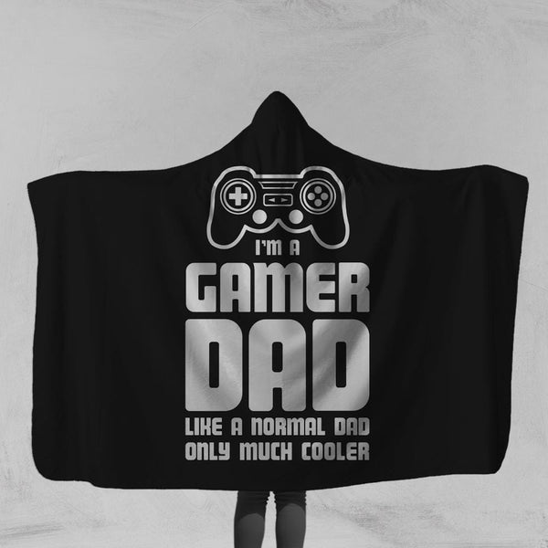 Gamer Dad Gamer Dad Hooded Blanket