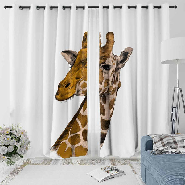 Giraffe Giraffe Curtain Set