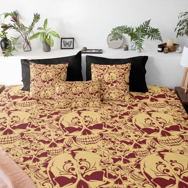 Gothic Skull Gothic Skull Quilt Cover Set