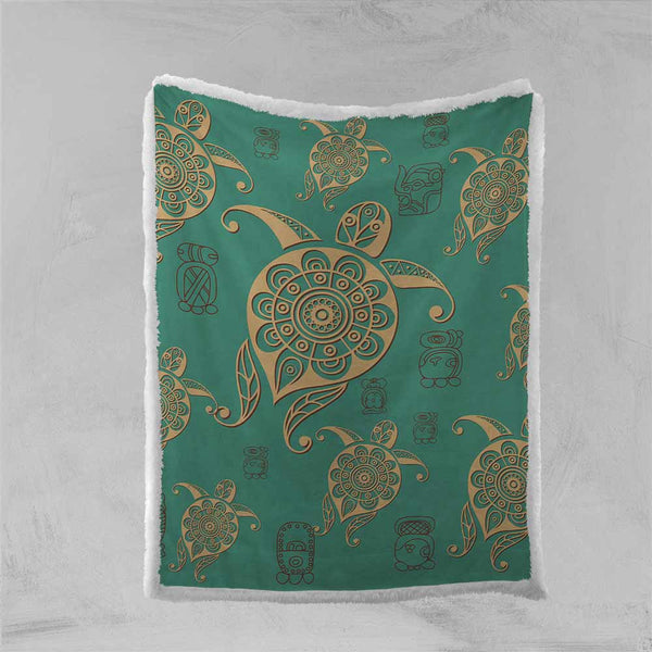 Green Sea Turtle Green Sea Turtle Blanket