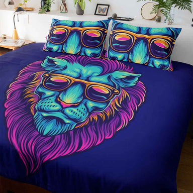 Groovy Lion Groovy Lion Quilt Cover Set