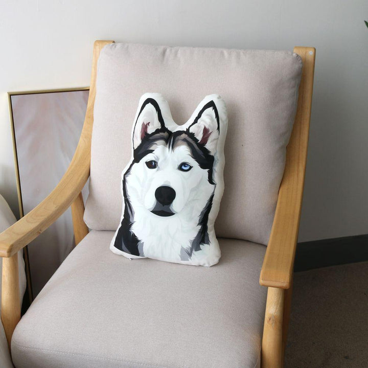 Custom Portrait Pet Pillow Custom Pet Pawtrait Pillow