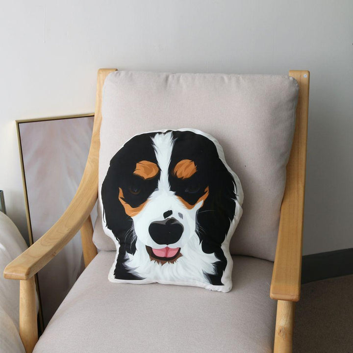 Custom Portrait Pet Pillow Custom Pet Pawtrait Pillow