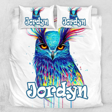 Personalised Personalised Name Design Quilt Cover Set