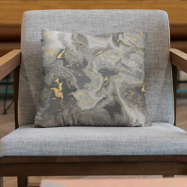 Kiama's Black Marble Cushion Cover-Marble-Little Squiffy