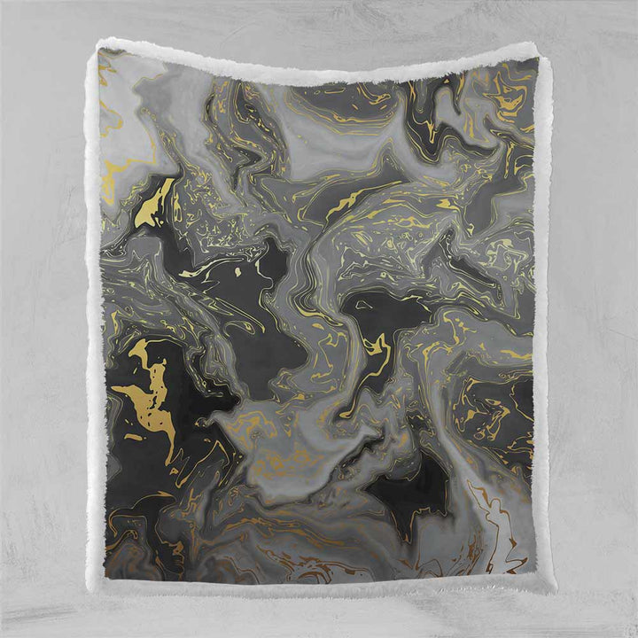 Kiama's Black Marble Blanket-Marble-Little Squiffy