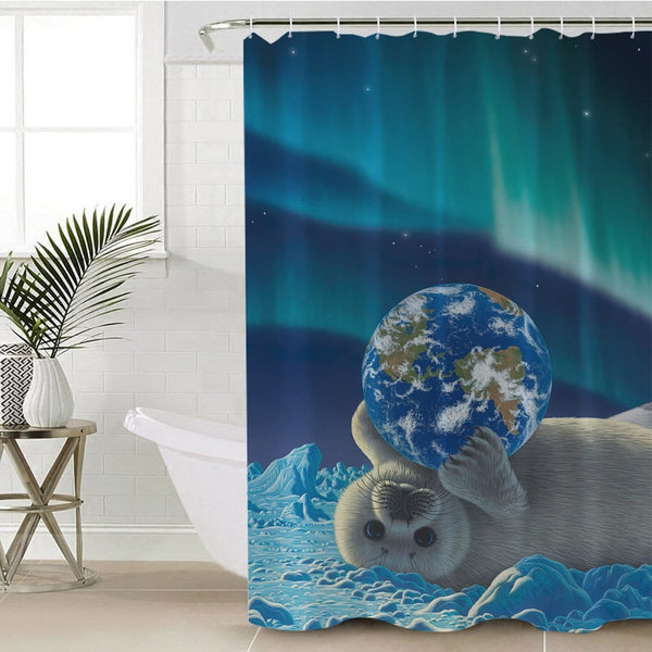 Schim Schimmel Lights Of Home Shower Curtain