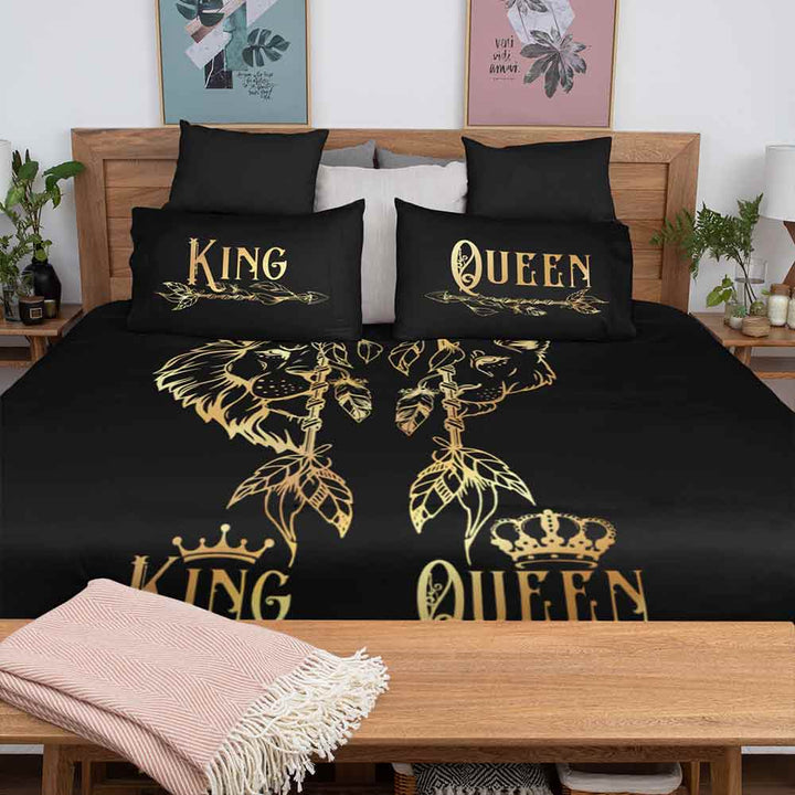 Pride Lion Pride Quilt Cover Set - Golden