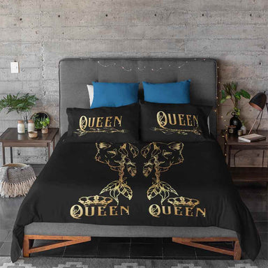 Pride Lion Pride Quilt Cover Set - Golden