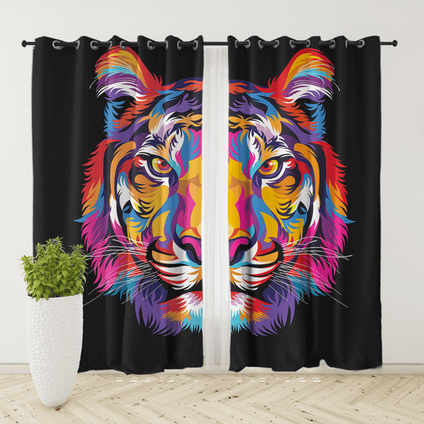 Bright Tiger Bright Tiger Curtain Set