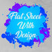 Extra Flat Sheet With Design