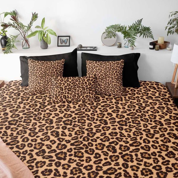 Leopard Print Leopard Print Quilt Cover Set