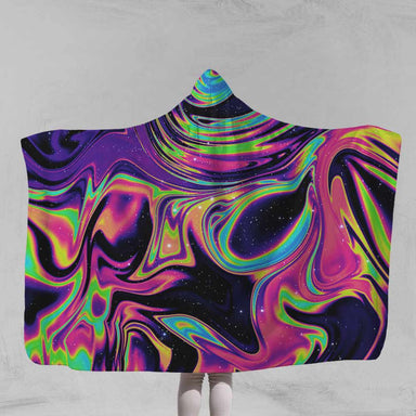 Luminescent Marble Luminescent Marble Hooded Blanket