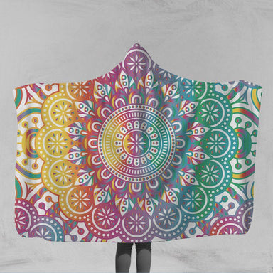 Madness Mandala Madness Mandala Hooded Blanket