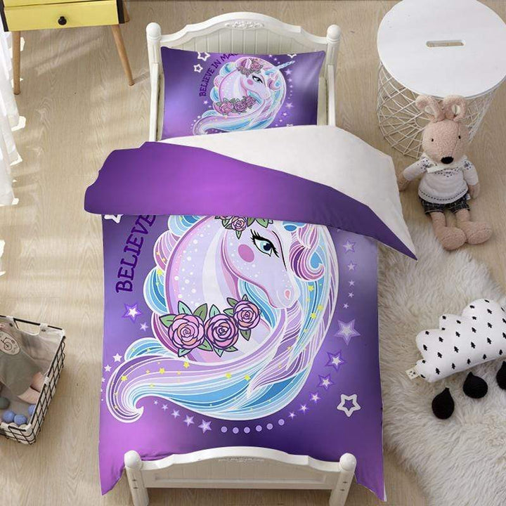 Unicorn Magic Cot Unicorn Magic Quilt Cover Set