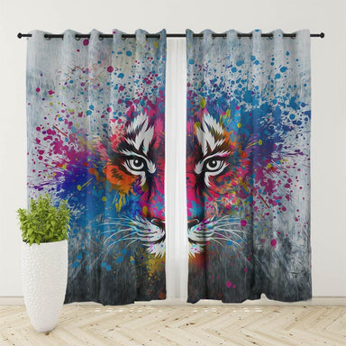 Magical Tiger Curtain Set-Magical Tiger-Little Squiffy