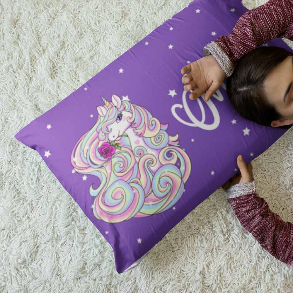 Custom Design Personalised Magical Unicorn Personalised Pillow Cases