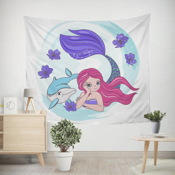 Little Mermaid Little Mermaid Tapestry