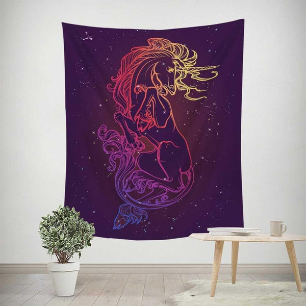 Mystical Unicorn Tapestry-Mystical Unicorn-Little Squiffy