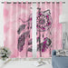Namaste Dreamcatcher Pink Namaste Dreamcatcher Pink Curtain Set