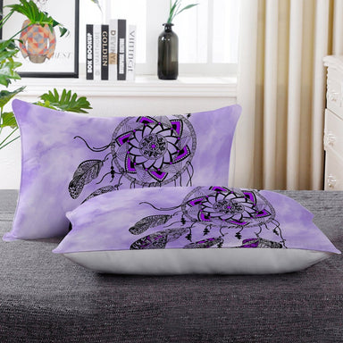 Namaste Dreamcatcher Purple Namaste Dreamcatcher Purple Pillow Cases