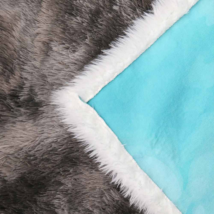 Namaste Dreamcatcher Blue Plush Sherpa Blankets Namaste Dreamcatcher Blue Blanket