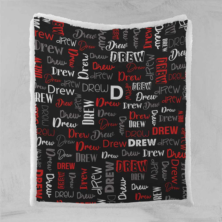 Personalised Naming Day Personalised Blanket