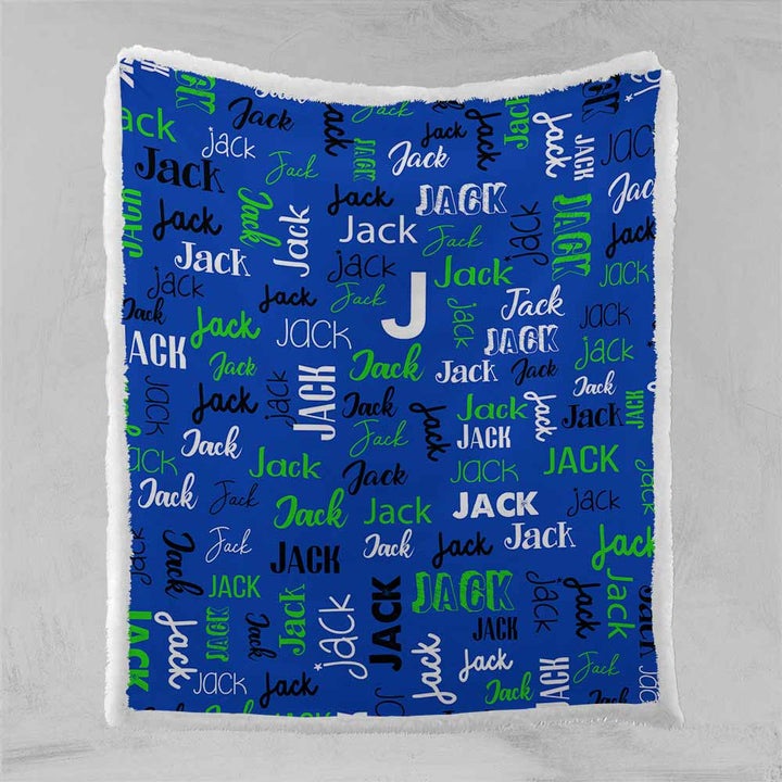 Personalised Naming Day Personalised Blanket