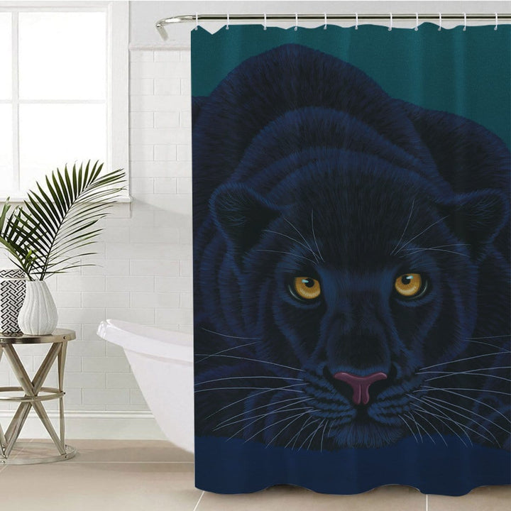 Schim Schimmel Night Prowl Shower Curtain