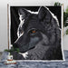 Schim Schimmel Plush Sherpa Blankets Night Wolf Blanket