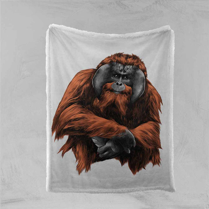 Orangutan Blanket-Orangutan-Little Squiffy