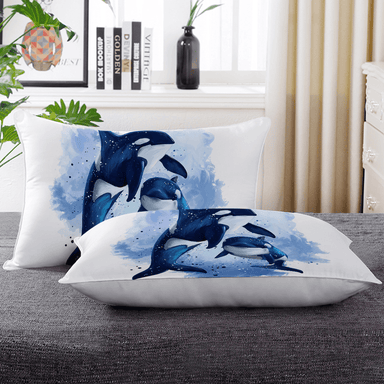 Orcas Of The Sea Orcas Of The Sea Pillow Cases