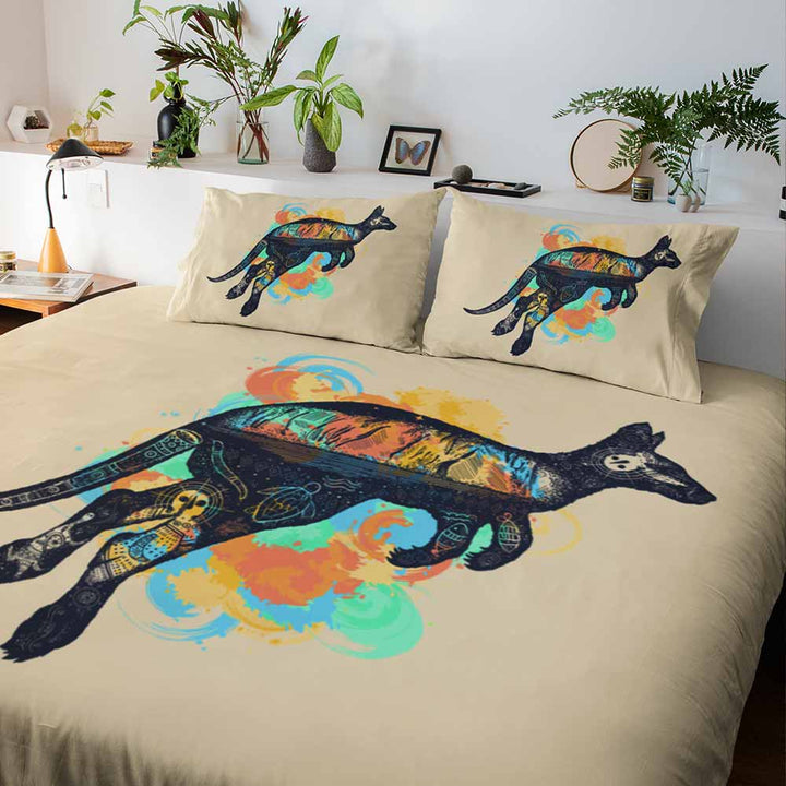 Outback Kangaroo Outback Kangaroo Quilt Cover Set