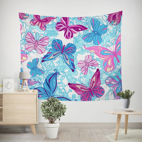 Pastel Butterflies Pastel Butterflies Tapestry