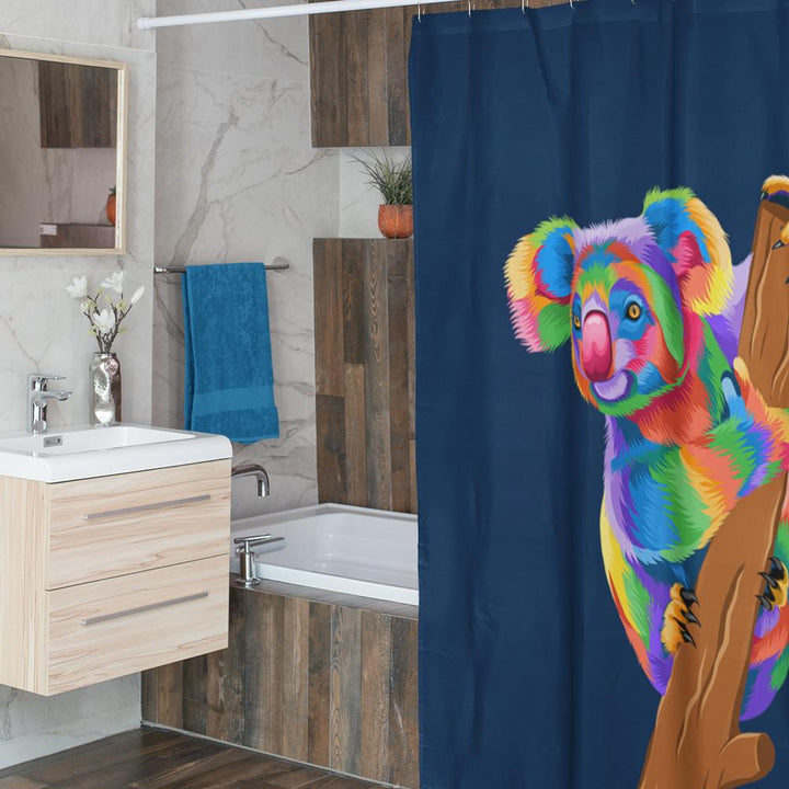 Pop Art Koala Pop Art Koala Shower Curtain
