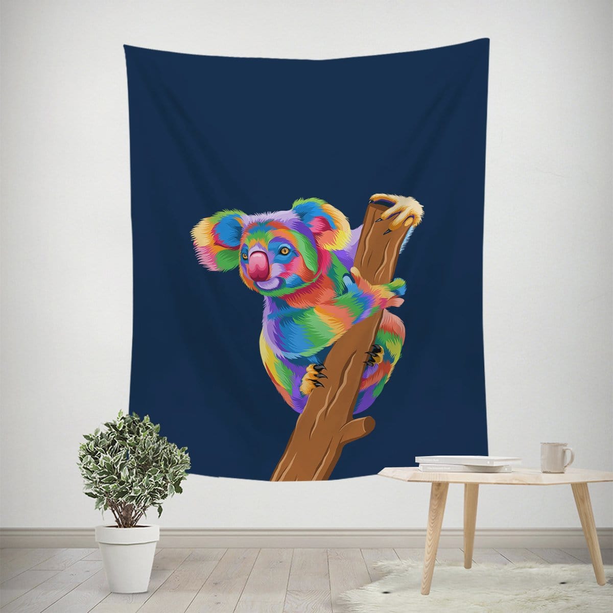 Aussie Koala Pop Art Koala Tapestry