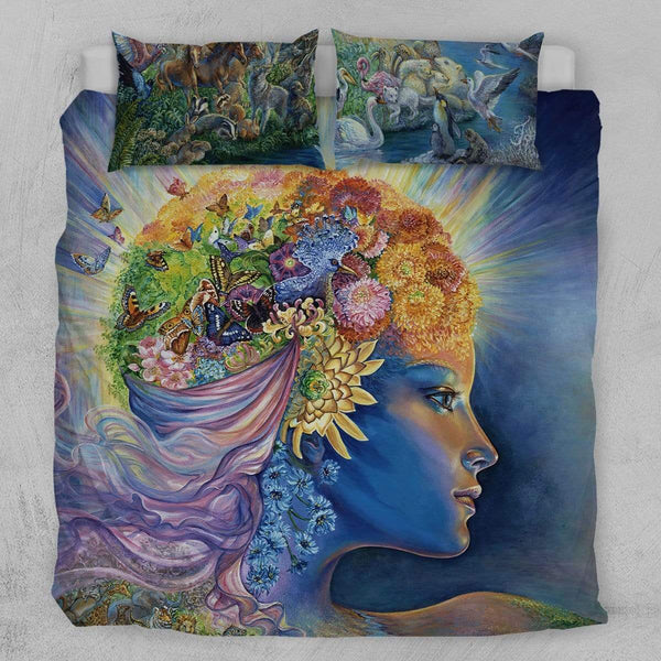 Josephine Wall Presence Of Gaia Quilt Cover Set