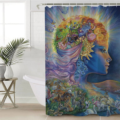 Josephine Wall Presence Of Gaia Shower Curtain
