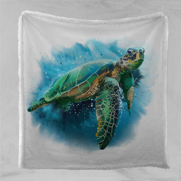 Queen Of Turtles Queen Of Turtles Blanket