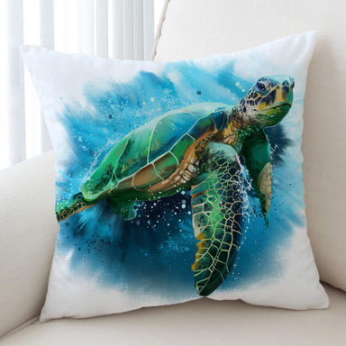 Queen Of Turtles Queen Of Turtles Cushion Cover