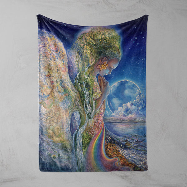 Josephine Wall Sadness Of Gaia Squiffy Minky Blanket