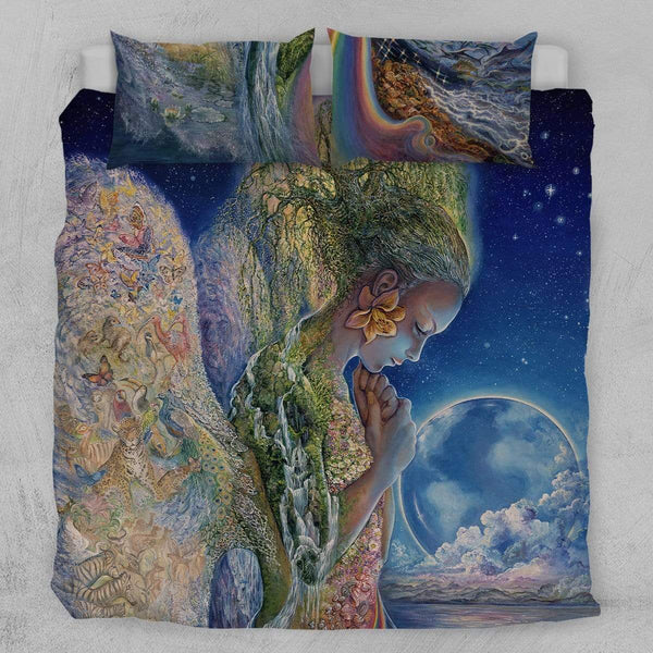Josephine Wall Sadness Of Gaia Quilt Cover Set
