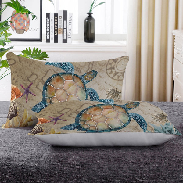 Sandy Turtle Sandy Turtle Pillow Cases